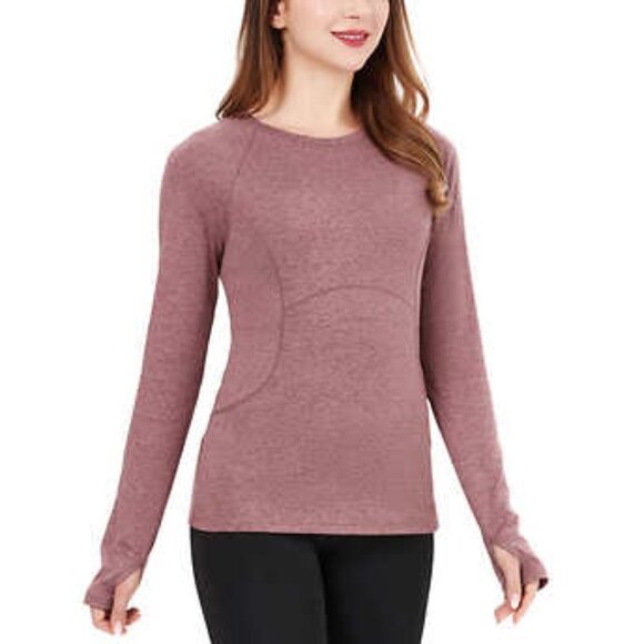 NWOT Spyder Long Sleeve Active Top | Pink - Picture 2 of 9